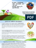 Presentacion Habitos Saludables para Mantener Una Buena Salud.