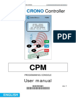 Hidra CRONO - CPM10 Keypad Guide - r1 - en