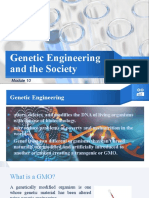 Genetic Engineering and The Society