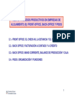 Recepción Front Office-Back Office y Pisos PDF