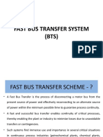 Fast Bus Transfer System (BTS)