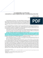 Lo Literario y Lo Infantil Concepto y Caracterización de La Literatura Infantil Pedro Cerrillo (1) Cesar Sánchez Ortiz (1) Págs. 15-23