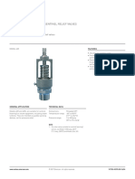 Safety and Relief Products: Kunkle Models 40R/40Rl Sentinel Relief Valves