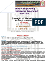 Strength of Materials I: (SI Units)