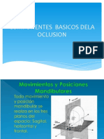 Componentes Basicos de La Oclusion