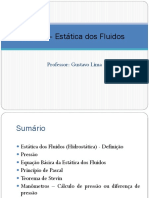 Fenômenos de Transporte - Aula 2 - Estática Dos Fluidos