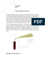 Modelo de Dispersión Gaussiana