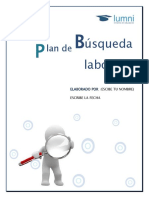 Plan de Busqueda Laboral