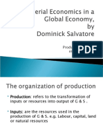 Production Theory and Estimation