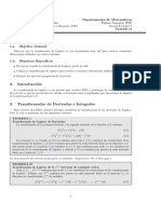 Transformadas de Derivadas PDF