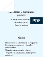 TEMA 5-6 Receptores y Mensajeros Químicos PDF