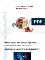 Politica y Legislacion Educativa Diapositivas Listas Sabado 12