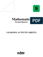 Grade 9 Q2 Mathematics LAS