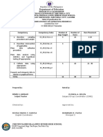 Research 1 Summative Test - Table-Of-Specification