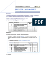 Metodo Pert CPM y Graficas Gantt - 1