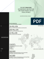 Thesis Rodulfo Eye Re (Formation) Integration of Architecture and Vision Therapy For The Visualimpaired