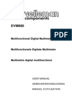 Multifunctional Digital Multimeter: User Manual Gebruikershandleiding Manuel D'Utilisation