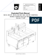 Exploded Parts Manual: SG14, SG14T, SG18, SG14R, SGC, SG18F, SGM1824, SGM24, SGM34 Gas Fryer Models