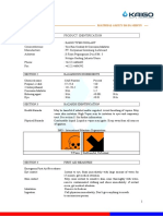 MSDS Kaigo Tyer Coolant