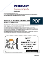 Best 60 Power Plant Information Booster Points - Askpowerplant