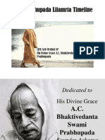 Srila Prabhupada Lilamrta Timeline: Life and Works of His Divine Grace A.C. Bhaktivedanta Swami Prabhupada