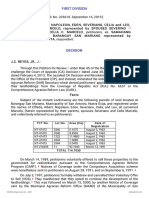 Petitioners vs. vs. Respondent: First Division