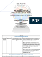 TESIS Y ARGUMENTOS Análisis de Artículo