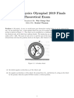 Chinese Physics Olympiad 2019 Finals Theoretical Exam: Translated By: Wai Ching Choi Edited By: Kushal Thaman