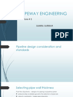 Lecture 2+3 Pipeway Engg