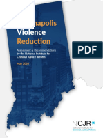 National Institute For Criminal Justice Reform's Indianapolis Violence Reduction Report