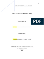 Estadistica Descriptia Johan Ramiro Chacon