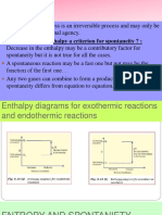 Spontaneity: Decrease in The Enthalpy A Criterion For Spontaneity ?