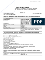 Calcium Carbonate MSDS