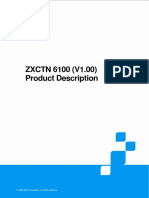 ZXCTN 6100 (V1.00) Product Description