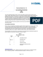 Gas Barrier Properties of Resins