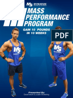 Mass Performance Program