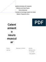 Calentamiento Neuromuscular