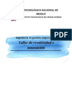 Taller de Creatividad e Innovación