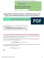 Appendix U - Volume Fraction of Reinforcement and Types of Steel Wire Meshes Used in Ferrocement - BNBC 2020 Commentary