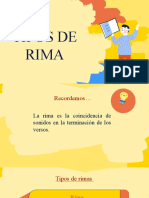 Tipos de Rima