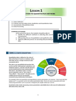 Esson: Introduction To Quantitative Methods