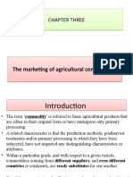 CHapter 3 Marketing of Agricultural Commodities