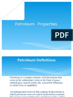 Petroleum Properties