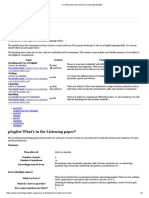 C1 Advanced Exam Format: Playlist What's in The Listening Paper?