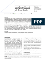 Tree Species Diversity, Composition and Aboveground Biomass Across Dry Forest Land-Cover Types in Coastal Ecuador