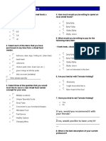 Hotdog Tornado Survey Questionnaire