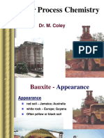 Bayer Process Chemistry: Dr. M. Coley