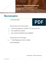 Les Applications Hyperfréquences