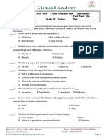 GEO WORKSHEET Grade 10