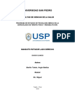 Caso Clinico en Traumatologia de Terapia Fisica y Rehabilitacion en Manguito Rotador en Hombro Doloroso Lado Derecho-1